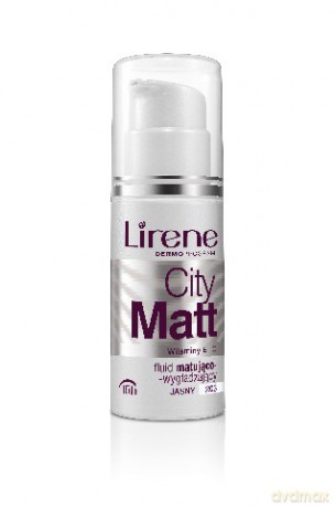 Lirene City Matt Fluid matująco-wygładzający nr 203 jasny