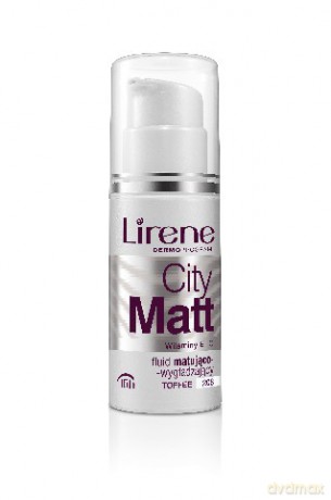 Lirene City Matt Fluid matująco-wygładzający nr 208 toffee