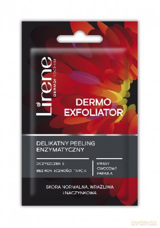 Lirene Dermo Exfoliator delikatny peeling enzymatyczny w saszetce 8 ml