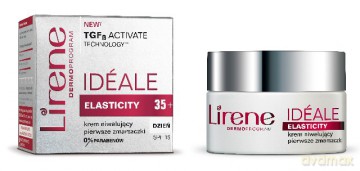 Lirene Elasticity 35+ krem niwelujący pierwsze zmarszczki na dzień 50 ml