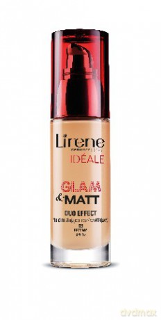 Lirene Fluidy Glam&Matt Fluid matująco-rozświetlający Glam&Matt Beżowy 03
