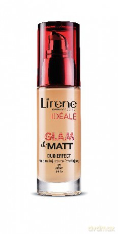 Lirene Fluidy Glam&Matt Fluid matująco-rozświetlający Glam&Matt Jasny 01