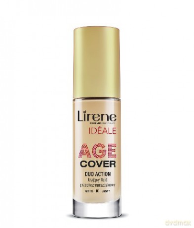 Lirene Ideale Age Cover Fluid przeciwzmarszczkowy SPF15 01 Jasny 30 ml
