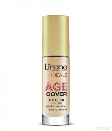 Lirene Ideale Age Cover Fluid przeciwzmarszczkowy SPF15 02 Naturalny 30 ml
