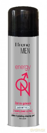 Lirene MEN Energy On Żel do golenia Nawilżający