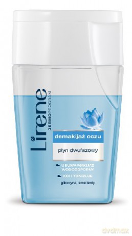 Lirene Pielęgnacja Oczyszczająca Delikatny dwufazowy płyn do demakijażu oczu