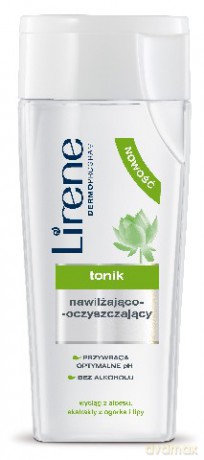 Lirene Pielęgnacja Oczyszczająca Tonik nawilżająco oczyszczający