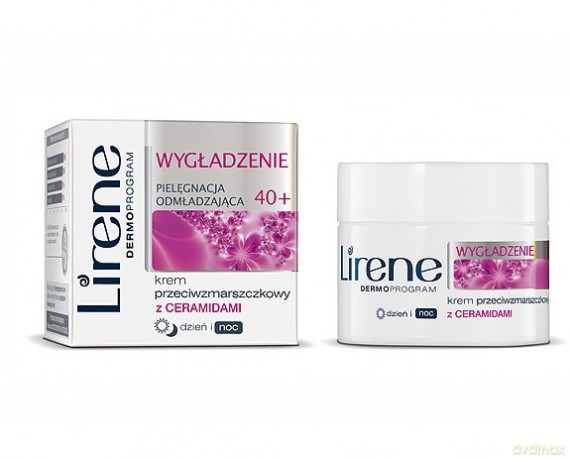 Lirene Pielęgnacja Odmładzająca 40+ Krem przeciwzmarszczkowy z ceramidami