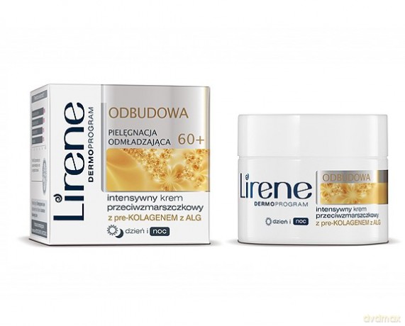 Lirene Pielęgnacja Odmładzająca 60+ Intensywny krem przeciwzmarszczkowy z pre-kolagenem z alg