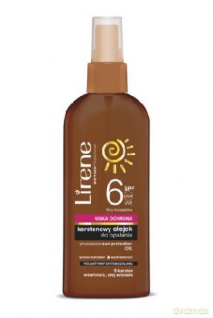 Lirene pielęgnacja przeciwsłoneczna Family Karotenowy olejek do opalania SPF 6
