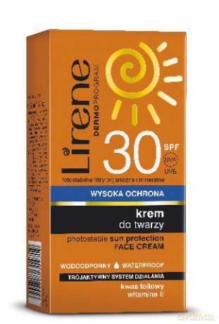 Lirene pielęgnacja przeciwsłoneczna Family Krem do twarzy SPF 30