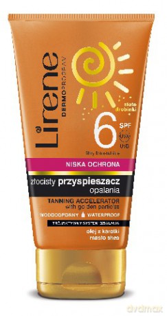 Lirene pielęgnacja przeciwsłoneczna Family Złocisty przyspieszacz opalania SPF 6
