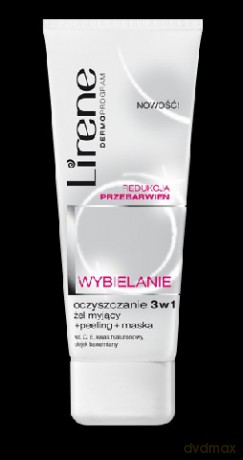 Lirene Wybielanie Oczyszczanie 3 w 1 (żel, peeling, maska)