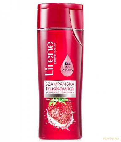 Lirene Żel pod prysznic Szampańska Truskawka 400 ml