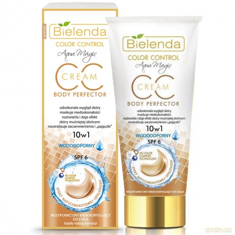 Bielenda Color Control 10 w 1 Krem do ciała Perfector wodoodporny 175 ml
