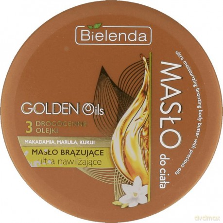 Bielenda Golden Oils Ultra Nawilżanie Brązujące masło do ciała 200 ml