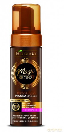 Bielenda Magic Bronze Pianka brązująca do ciała - śniada karnacja 150 ml