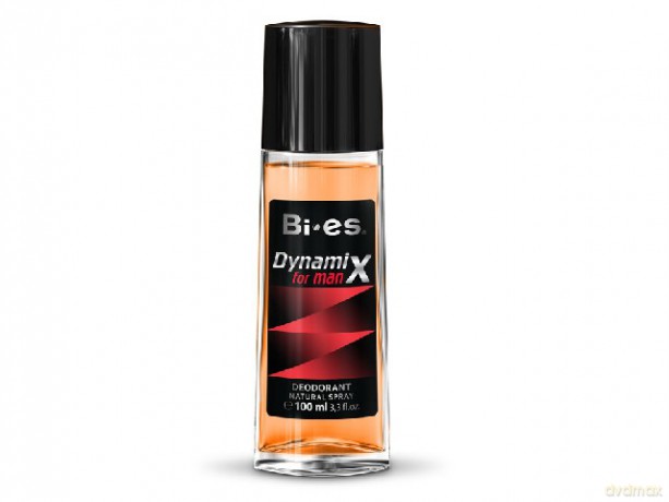 Bi-es Dynamix Czarny Dezodorant w szkle 100 ml
