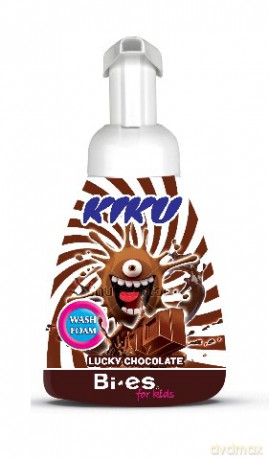 Bi-es Kiku Pianka do mycia dla dzieci Czekolada 250 ml