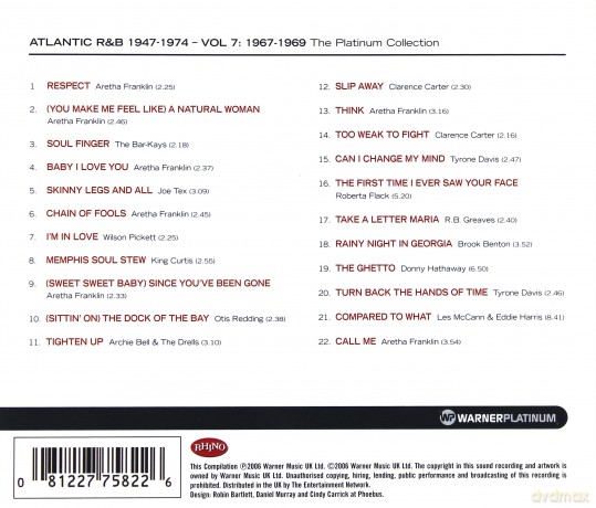 Atlantic R&B vol.7 1967-1969 [CD]