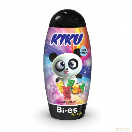 Bi-es Kiku Żel 3 w 1 dla dzieci Crazy Jelly 250 ml