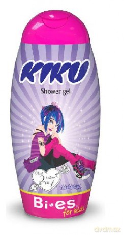 Bi-es Kiku Żel pod prysznic 2w1 dla dzieci Violet Fairy 250 ml