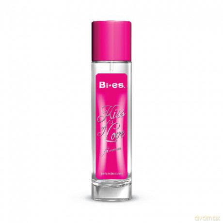 Bi-es Kiss Love Różowa Dezodorant szkło 75 ml