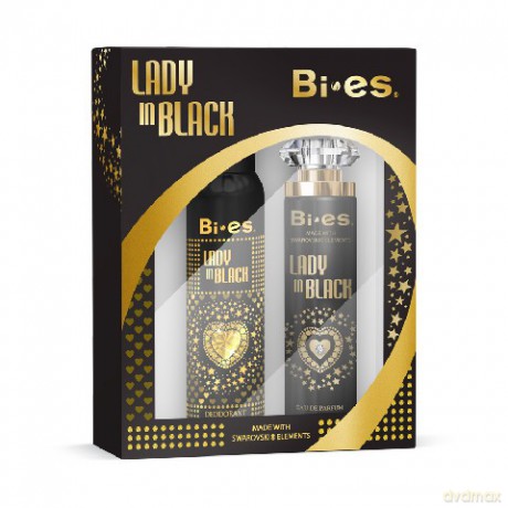 Bi-es Lady In Black Komplet Woda perfumowana + dezodorant