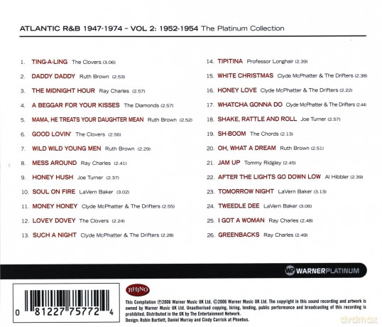 Atlantic R&B vol.2 1952-1954 [CD]
