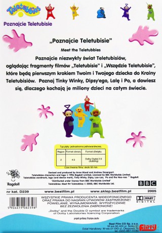 Teletubisie: Poznajcie Teletubisie (BBC) [DVD]
