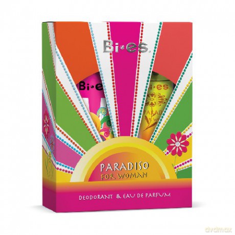 Bi-es Paradiso Woman Komplet Woda Perfumowana + Deo spray