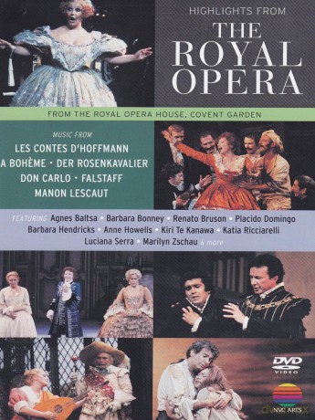 Highlights From The Royal Opera [DVD]