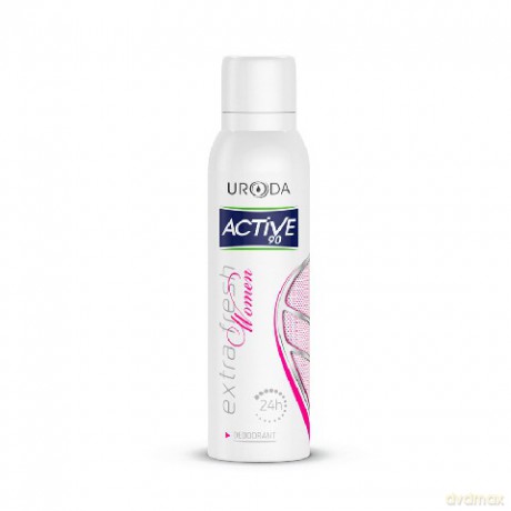 Uroda Activ 90 Dezodorant spray damski Extra Fresh 24h 150 ml