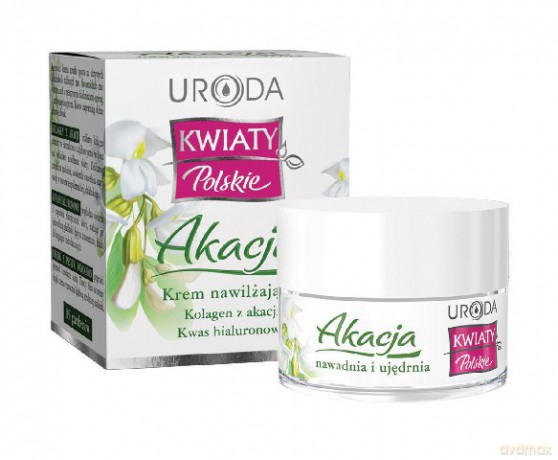 Uroda Kwiaty Polskie Krem nawilżający AKACJA 50 ml