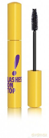 Celia Lashes On Top Mascara 100% czerni - Efekt zagęszczonych rzęs 10 ml