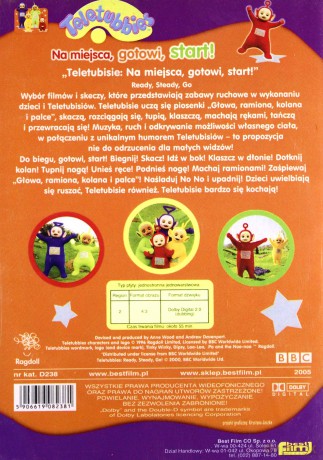Teletubisie: Na miejsca, gotowi, start! (BBC) [DVD]