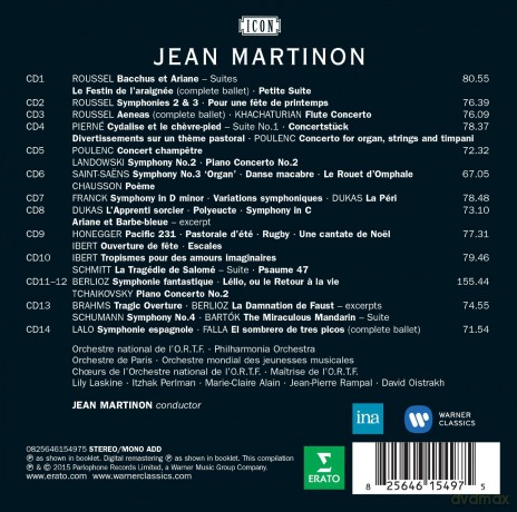 Jean Martinon: Icon: Jean Martinon - The Late Years [14CD]