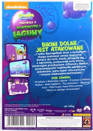 Spongebob Kanciastoporty: Przybyło z Błotnistej Laguny [DVD]