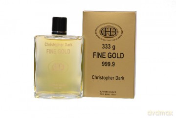 Christopher Dark Men Fine Gold Woda po goleniu 100 ml