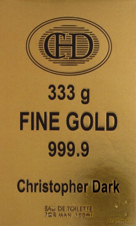 Christopher Dark Men Fine Gold Woda Toaletowa 100 ml