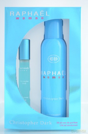 Christopher Dark Woman Raphael Zestaw prezentowy Woda Perfumowana 20 ml + Dezodorant spray 150 ml