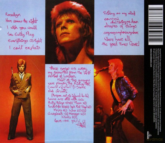 David Bowie: Pin Ups [CD]