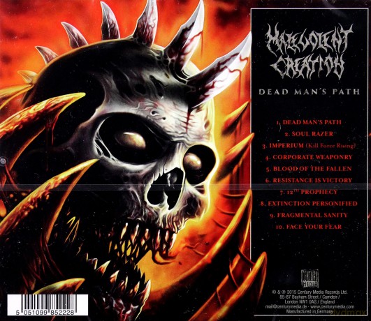 Malevolent Creation: Dead Man's Path [CD]