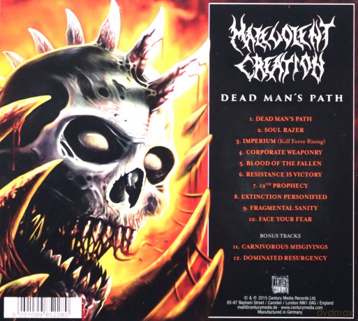 Malevolent Creation: Dead Man's Path [CD]