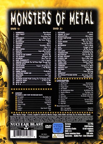 Monsters Of Metal Vol.4 [2DVD]