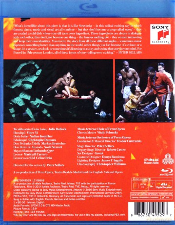 Teodor Currentzis: Purcell: The Indian Queen [Blu-Ray]