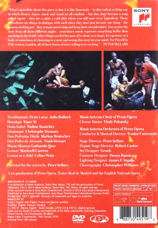 Teodor Currentzis: Purcell: The Indian Queen [DVD]