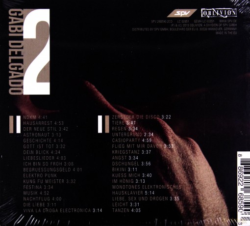 Gabi Delgado: 2 (digipack) [2CD]