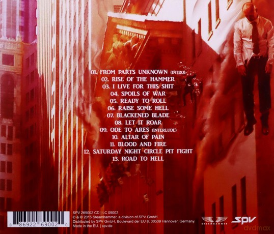 Hammercult: Built For War [CD]