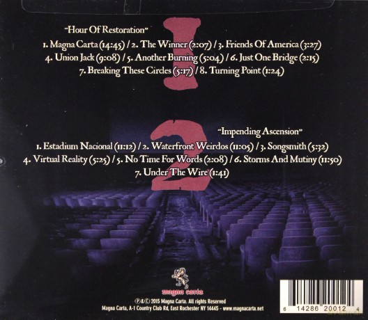 Magellan: Hour Of Restoration Impending Ascension [2CD]